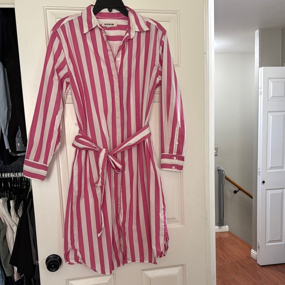 Boden shirtdress size 8
